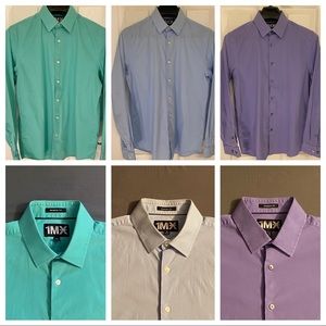 3x Express 1MX Dress/Work Shirts (MD)